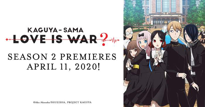 Kaguya-Sama: Love Is War season 2 gets an April release date - Polygon