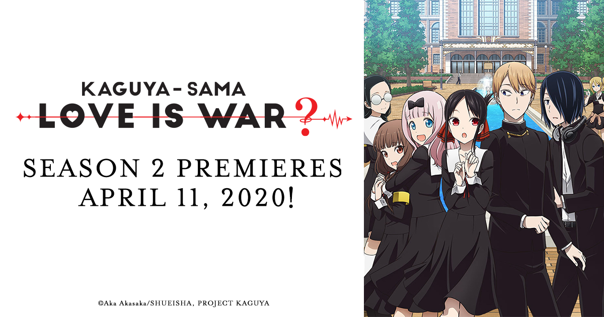 MyAnimeList.net - Kaguya-sama: Love is War 2nd Season is